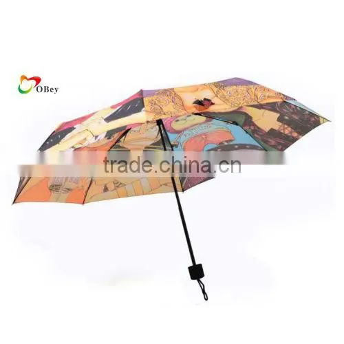 Anime One Piece Triple Folding Anti-UV Umbrella photo-5