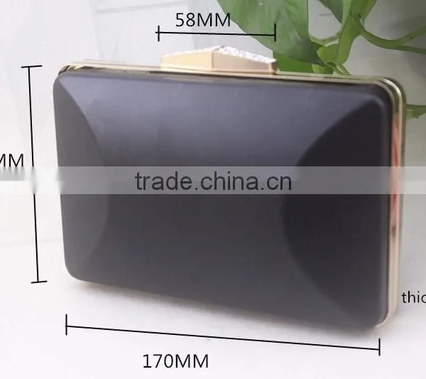 Metal Clutch Purse Frame With Plastic Box Purse Frame With Hard Shell photo-2