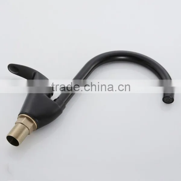 Great Durability Black Kitchen Faucet/waterfall Faucet photo-6