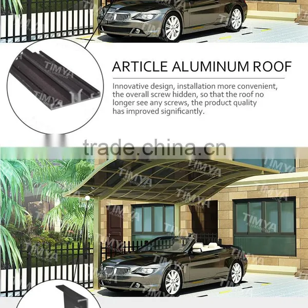 2015 Modern Aluminum Sun Shade Carport Canopy Panels photo-4