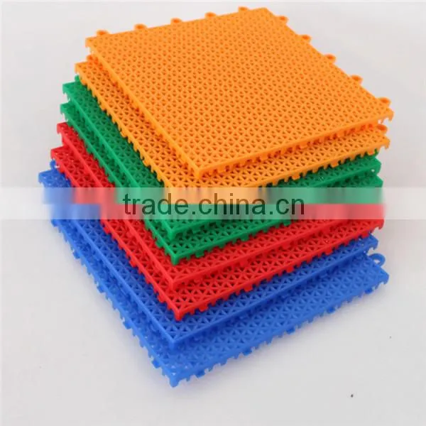 Outdoor Portable Interlocking Basketball Court Floor Mat photo-3