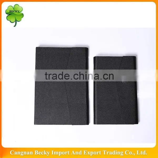 Classical Black and Brown Hot Sale pu Leather Car Branded Notepad for Promotional Gift photo-2