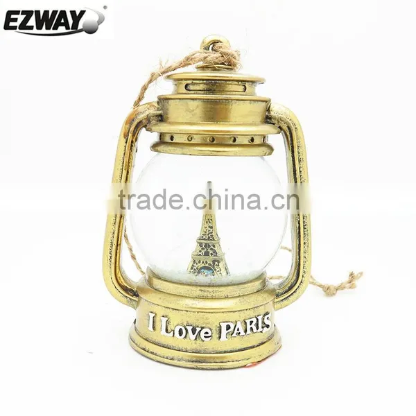 Decoration Fashion Design Cute Resin Christmas Candle Holder Lantern photo-5