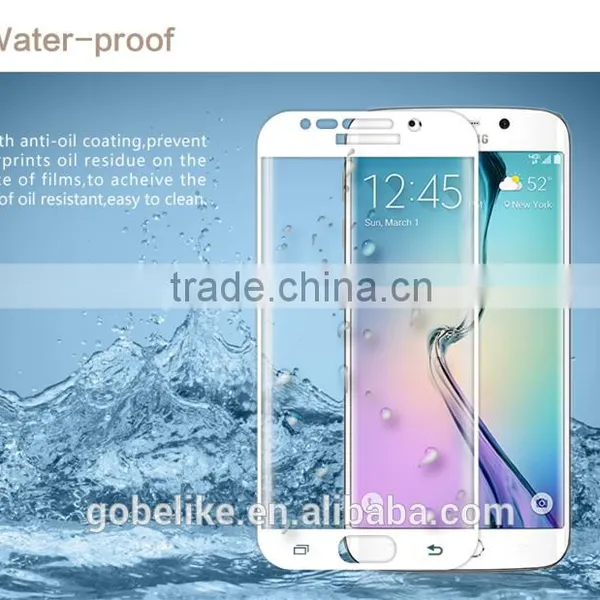 3D Curved Tempered Glass Screen Protector for Samsung Galaxy s6 Edge photo-2