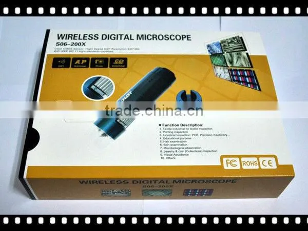 5-200 Wifi wireless usb digital Android microscope
