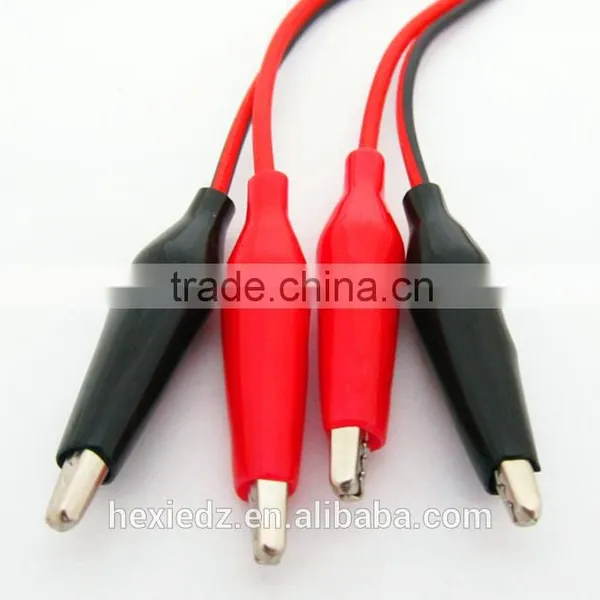 Alligator Clip to Alligator Clip Electrical Test Cable Leads photo-3