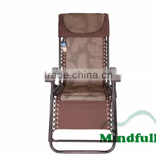 OEM Wholesale Garden Zero Gravity Deck Chair Cheap Metal Beach Deck Chair photo-3