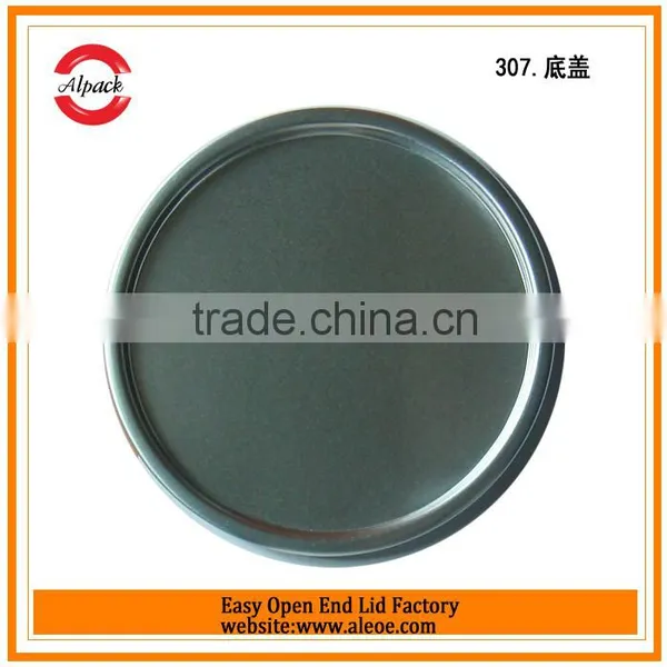 Ring Tab Round Peel off Seal Bottom Lid for Canned Cucumber