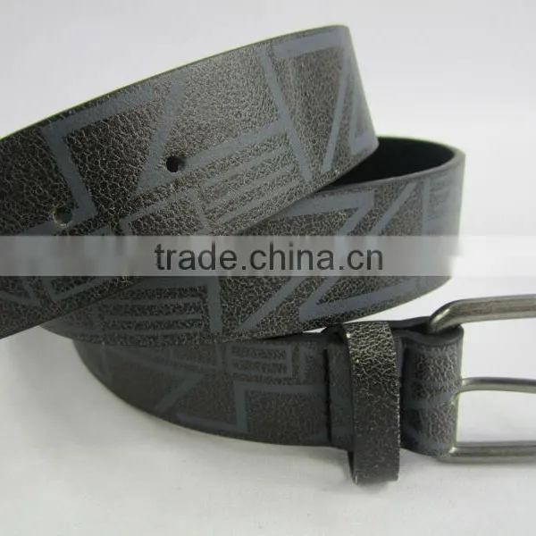 fashion print pu belt new women belt 2014 ladies new fashion belt