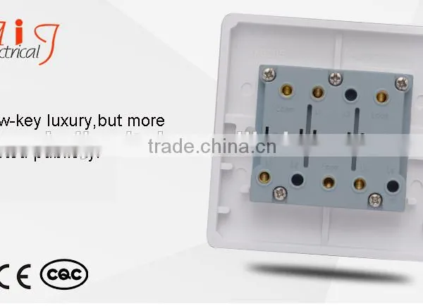 Electrical 250v 10a 86 Type 3 Gang 3 Way Wall Switch photo-5