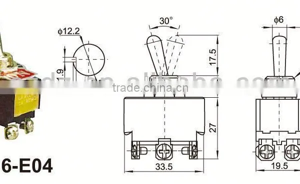 Generator Switch/50A Toggle Switch/generator Switch photo-2