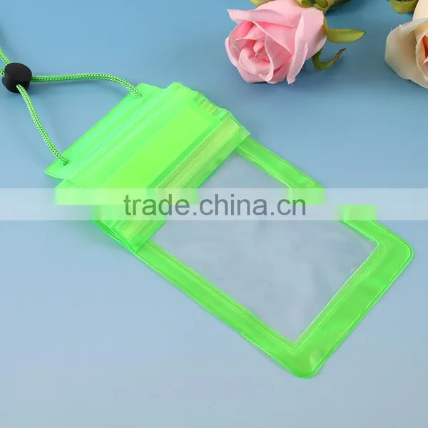2016 New Fashionable Colorful Funky Design Cheap Mobile Phone Silicone Waterproof Bag photo-5