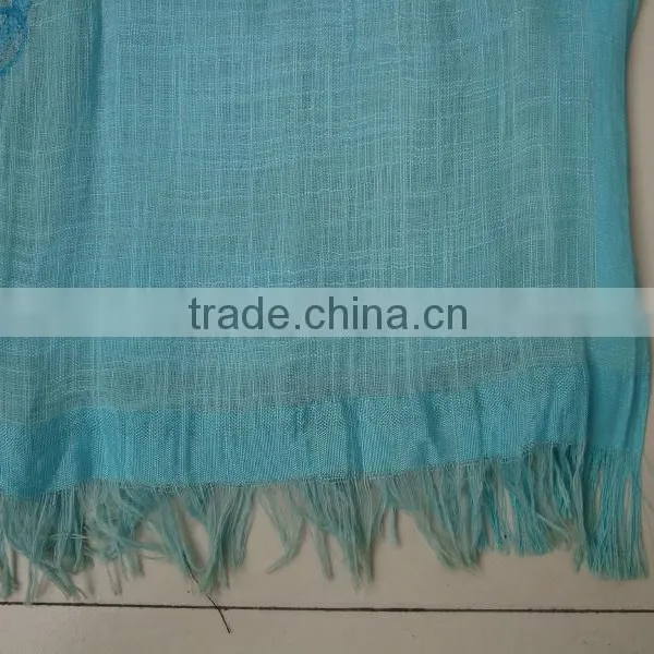 100% Viscose Scarves, Solid Color, Dyeing photo-4