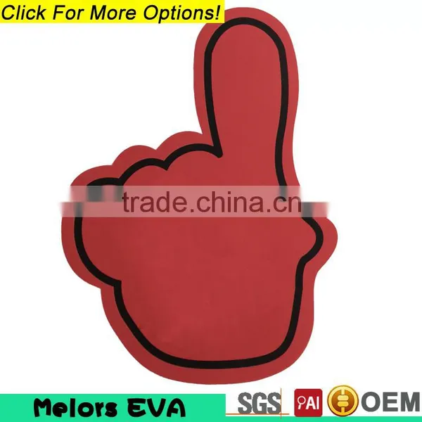 Melors Promotional Cheerleading EVA Foam Hand Blank Foam Finger Foam Fingers photo-5