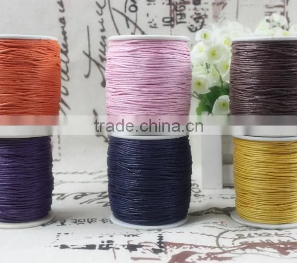 Colorful Wax Cord for Bracelet/Jewelry Cord