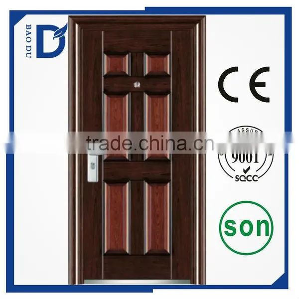 2016 New Residential Exterior Single Leaf Steel Door and Frames photo-2