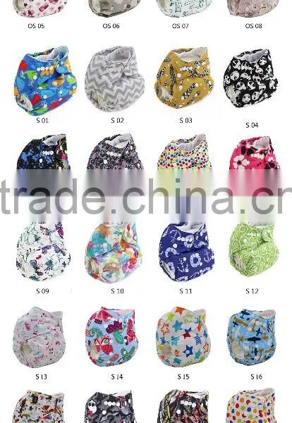Baby Cloth Diaper One Size Fits All Sleepy Cloth Reusable Diaper Wholesale China photo-4