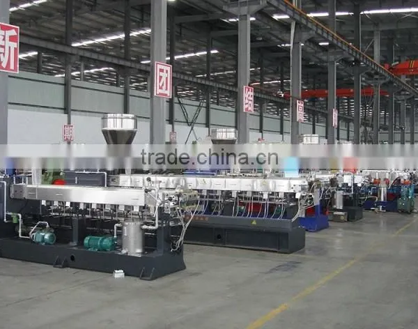 Double Twin-screw Abs Compounding Plastic Extruder Machine photo-5