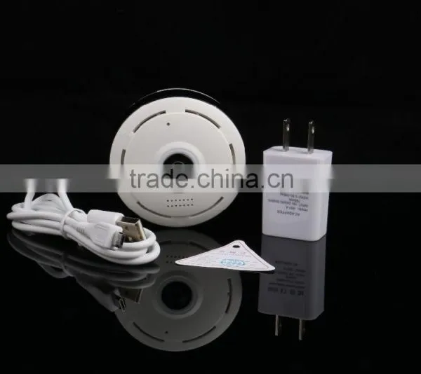 Factory Price 1080p Wifi Wireless 360degree Panoramic Camera Indoor Fisheye Camera. photo-5
