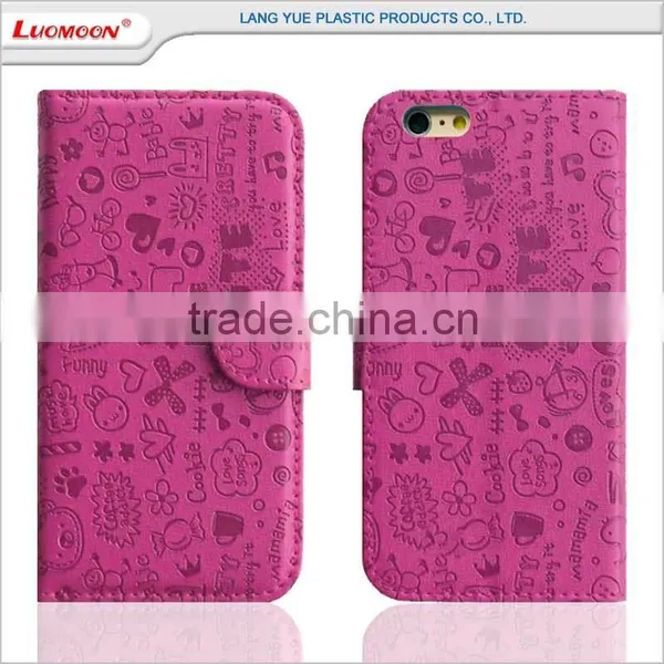 Hot Selling Genuine Leather Wholesale Cell Phone Case for Iphone 6s 7 5 4 se c Plus photo-6