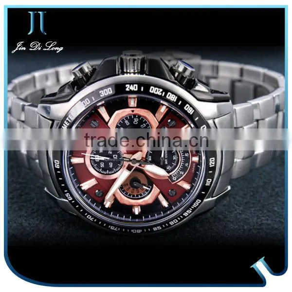 New Trend Fashion Wristwatch High Quality 316L Stainless Steel Men Quartz Watch photo-3