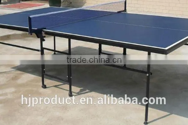 High Quality Cheaper Price Factory Promotion 12mm MDF Standard Size Moveable Foldable Table Tennis Table photo-2