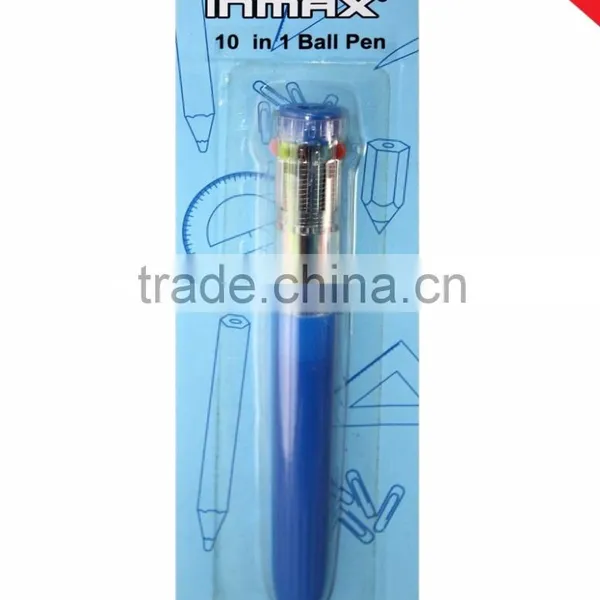 New High Fashion 10 in 1 Multicolor Roller Ball Pen photo-2