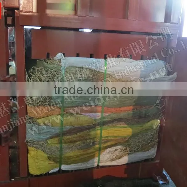 Hydraulic Cotton Bale Press Machine for Sale Fiber Baling Machine photo-5