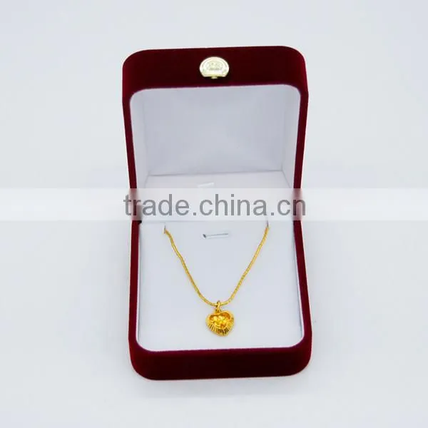 Velvet Jewelry Packaging Box Pendant Boxes Pendant Packaging Box photo-2