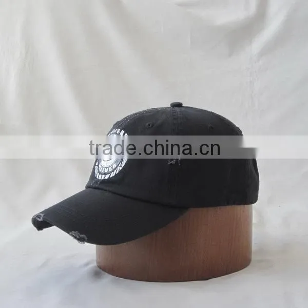 High Quantity Promotional Black Baseball Cap photo-3