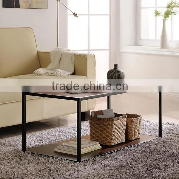 Modern Design Cheap Furniture Living Room Plywood Top Coffee Table photo-3