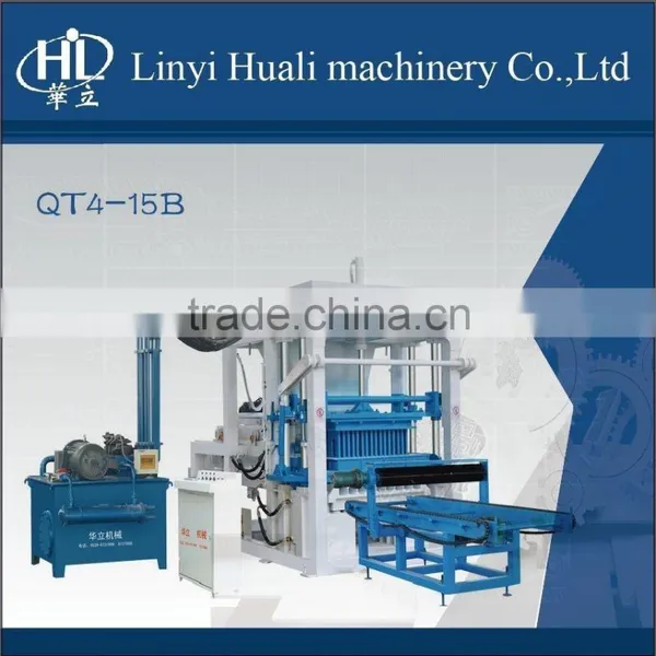 Automatic and Hydraulic Sand QT4-15B Paver Block Making Machine for Sale photo-5