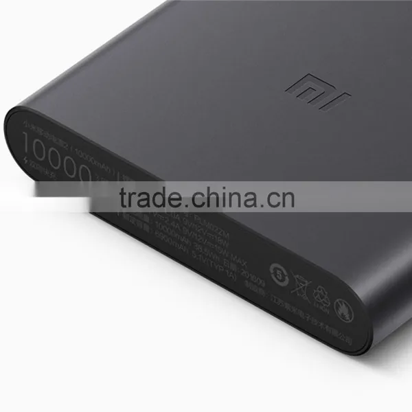 2016 New Arrive Original Xiaomi Power Bank 2 10000mAh Powerbank Portable Charger Xaomi External Battery Bank for Mobile Phones photo-3