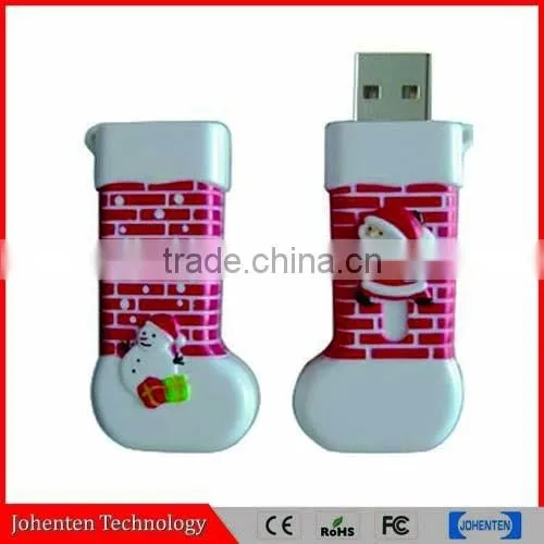 Christmas Style Plastic Cartoon Anime Usb Flash Drive Printing Logo Fast Delivery photo-2