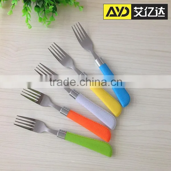24 Pcs Stainless Steel Cutlery Set With Plastic Handle photo-3