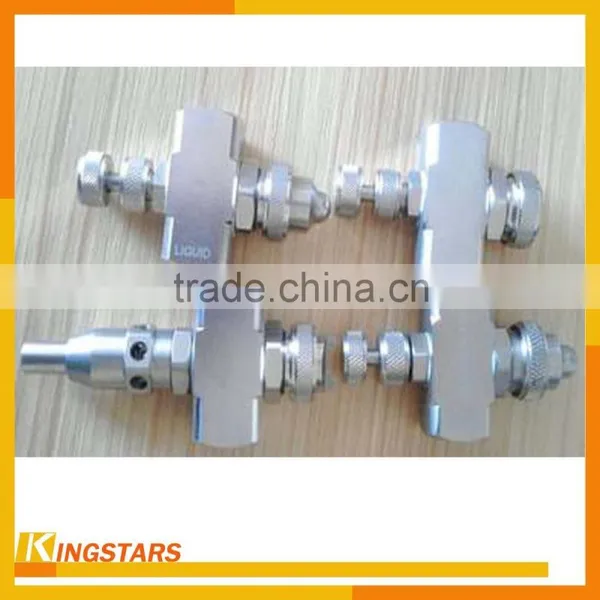 Siphon Type Air and Water Fog Misting Spray Nozzle