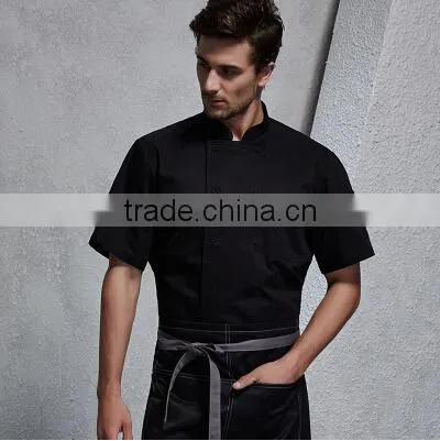 High Quality Men and Women Chef Jacket Green Free Shipping photo-2