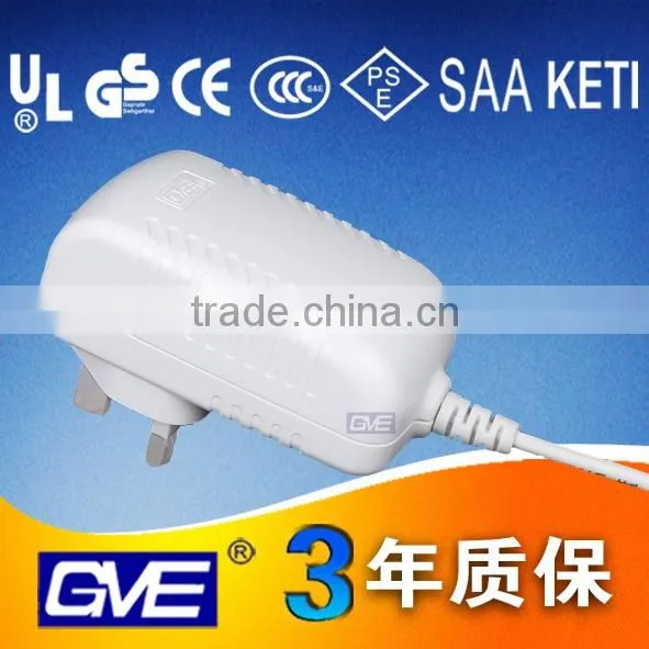 Wall Mount Plug in 12V 1.5A DC Power Adapter With CE UL GS Certificate photo-4