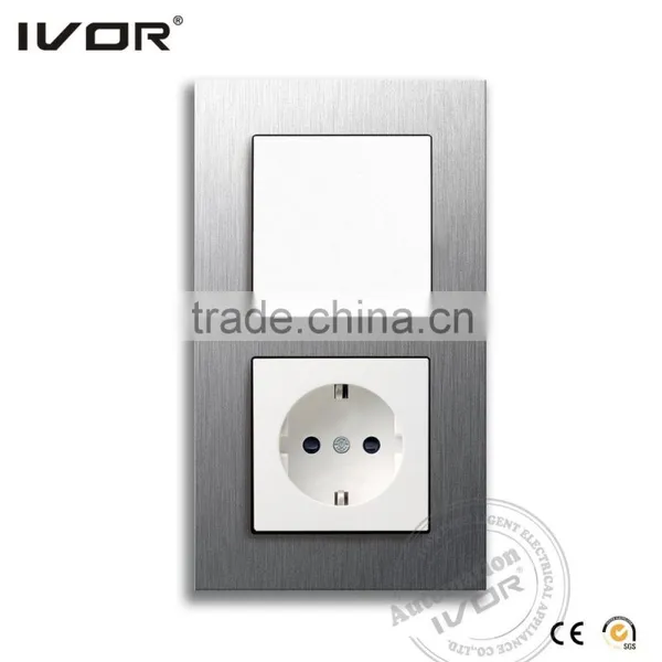 EURO Socket and Switch, German Socket, CE Certificated photo-5