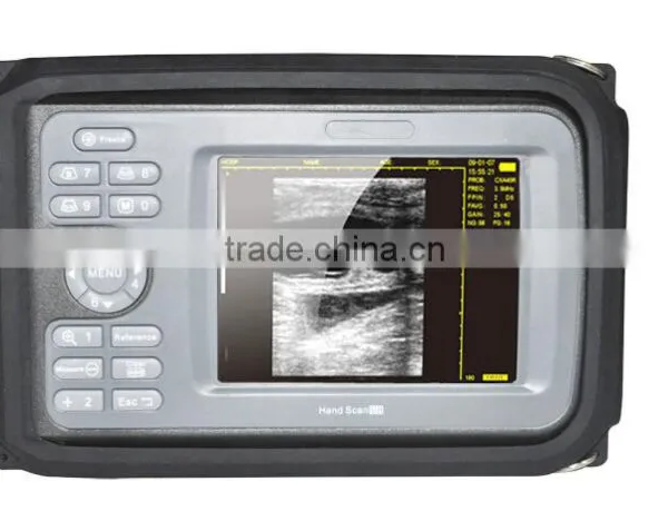 CE*ISO Approved Handheld Veterinary Ultrasound Machine Vet With Convex Probe V8 for Animal Vet photo-2