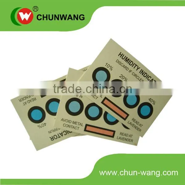 Hot Selling Moisture Color Change 4 Spots Humidity Indicator Sticker photo-3