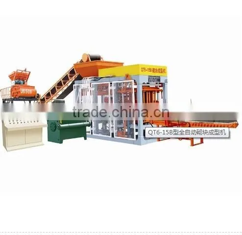 Concrete Block Making Machine QT6-15 for Building Material photo-5