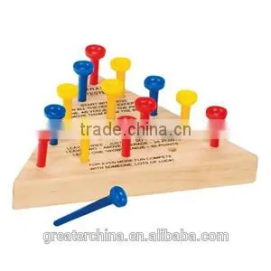 Triangle Peg Board Game photo-3