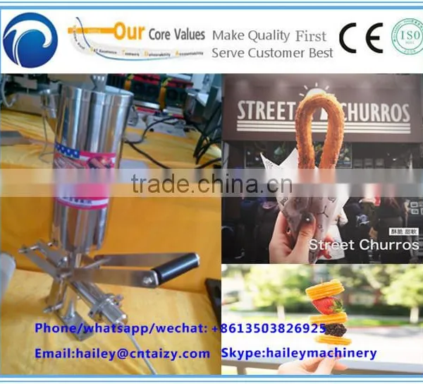 Professional and Large Stock Churros Filling Machine 008613503826925