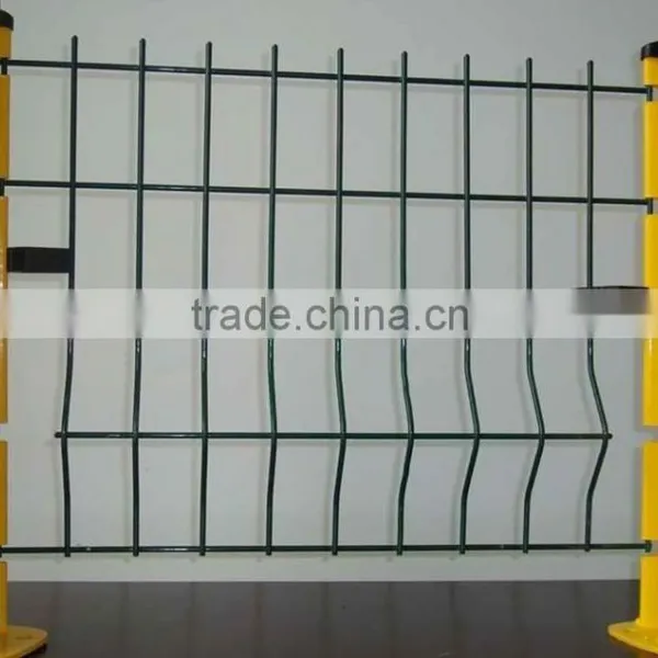 Easily Assembled Peach Post PVC Coated Fence Panel photo-4