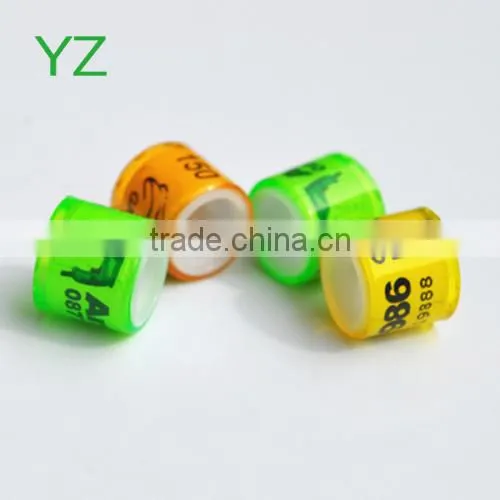 2015 Pigeon Rings Tags Supply By YZ Facotry With Chepest Price Top Quality