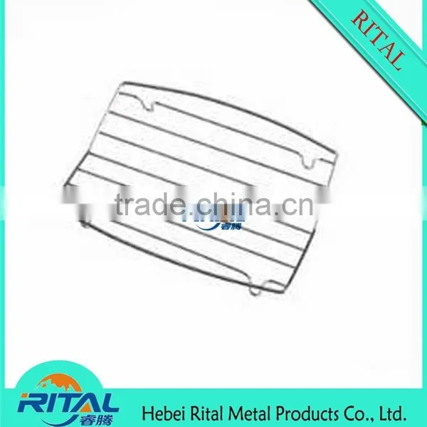 Non Stick Stainless Steel Rib Grilling Rack photo-3