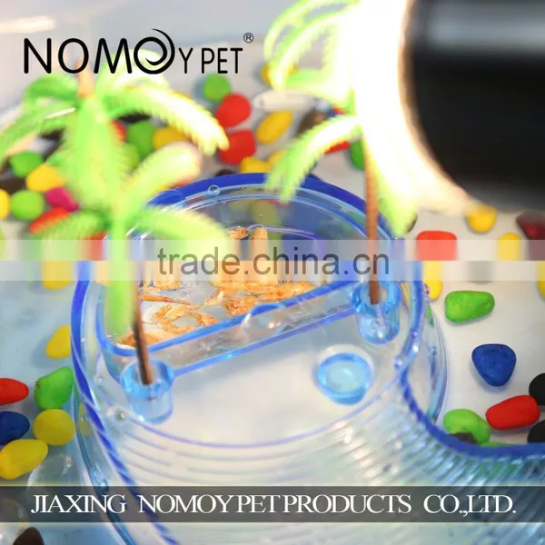 Nomo High Quality Plastic Blue Tank for Pet Reptile Turtle Fish photo-5