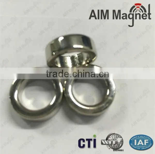 Manufacturer Customized Countersink Ring Magnets photo-3