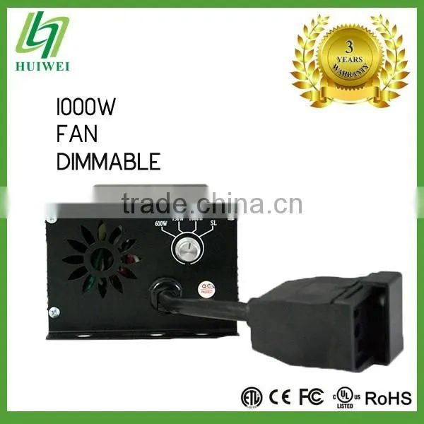Hydroponic Light Ballast 1000W Dimmable With Cooling Fan HID Ballast photo-4